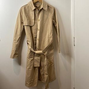 & Other Stories Brown Trench Coat size 6